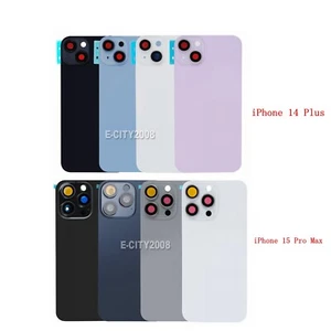 Back Glass Replacement w/ Bracket Without Adhesive For iPhone 14 Plus/15 Pro Max - Picture 1 of 6
