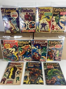 Fantastic Four 55-70 (miss.5bks) SET UK Cover Preise #67 1st Warlock! (s 13523) - Bild 1 von 3