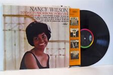 NANCY WILSON today tomorrow forever LP EX-/VG, T 2082, vinyl, album, mono, 1964