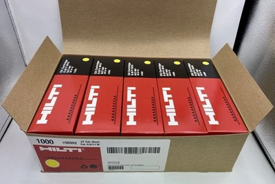 NUEVO Hilti #50352 Amarillo 6.8/11 M10 .27 Cal Corto Para DX Paquete de 1000 ¡ENVÍO GRATUITO! Foto 1 de 4
