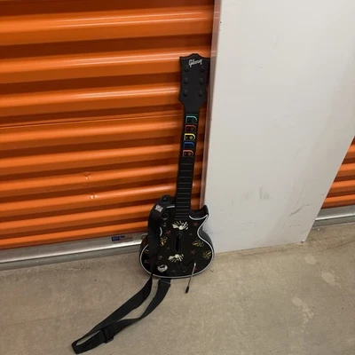 Guitar Hero Les Paul Guitar PS3 Wireless Strap NO DONGLE Just Guitar PlayStation - Image 1 of 4