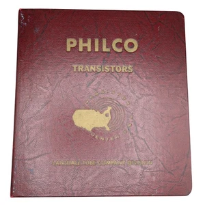 Philco Semiconductors Transistors Catalog Binder 1963 Radio Electronics Vintage - Picture 1 of 13