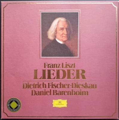 Liszt - Lieder, FISCHER-DIESKAU, BARENBOIM, 4 LP, DGG, STEREO - Bild 1 von 4