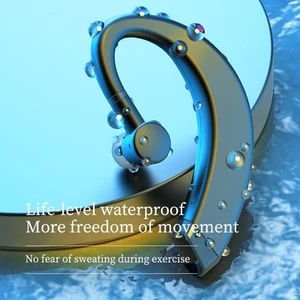 ｀New 108 Bone Conduction BT Earphones Do Not Enter The Ear While Driving W - Zdjęcie 1 z 9
