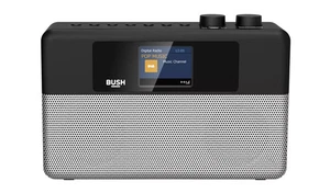 Bush DAB+ Bluetooth Radio Dual Alarm 2.4Inch Colour TFT display Black 7316900 R - Picture 1 of 4