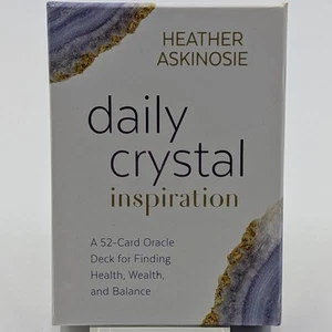 Daily Crystal Inspiration: A 52-Card Oracle Deck for Finding Health And Wealth - Picture 1 of 11