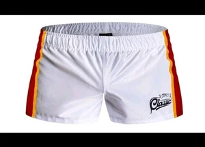 AussieBum Shorts White Rugby Blitz -- BNWT -- Size XL Extra Large -- Short Mens - Picture 1 of 3
