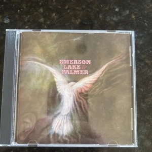 EMERSON LAKE AND PALMER S/T PROGRESSIVE ROCK CD '70 ATLANTIC OG KING CRIMSON EX - Picture 1 of 2