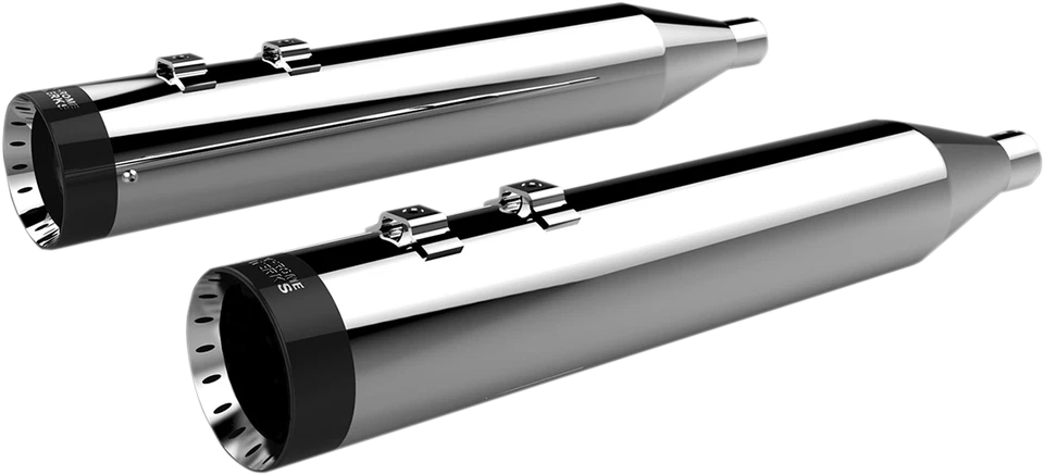 Silenciadores Khrome Werks punta de turbina cromada 4,5 HP Plus Harley Touring 96-16 202795 Foto 1 de 1