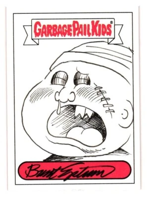 Garbage Pail Kids 2015 Series 1 Sketch Card Mauled Paul Brent Engstrom - Image 1 of 2