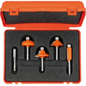Set di 5 frese CMT profilate -attacco (S) mm8 Cod.: 900.005.03 - Foto 1 di 1