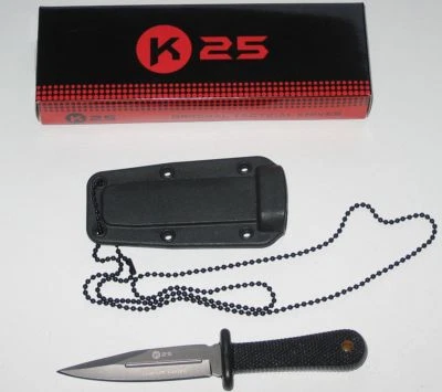 K25 Neck Knife Messer mit Kydexscheide und Kette 31898 - Neu/Ovp