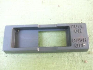 CRAFTSMAN ELECTRONIC RADIAL ARM SAW SWITCH COVER PLATE - Picture 1 of 9