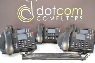 SHORETEL IP 265 VOIP Color Display Phone Refurbished IP265 Black Lot 5x Qty - Image 1 of 4