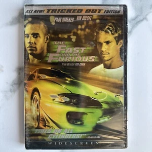 The Fast and the Furious (DVD, 2003, Tricked Out Edition) - New/Sealed - Imagen 1 de 2