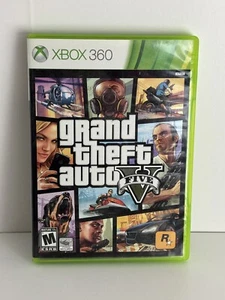 Grand Theft Auto V GTA 5 Five XBOX 360 Complete w/Manual & Map ~ FREE Shipping! - Picture 1 of 4
