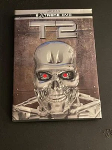 TERMINATOR 2 EXTREME DVD 2 DISC SET STEEL OUTER CASE - Imagen 1 de 1