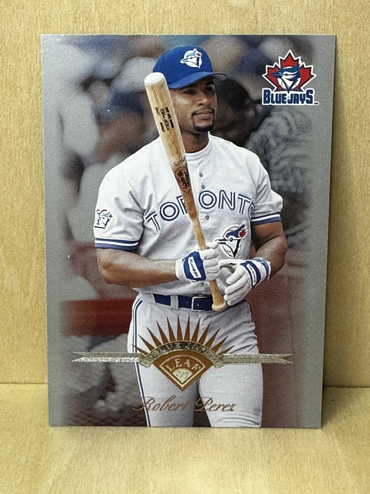 1997 Leaf Donruss Robert Perez #158 Blue Jays - Image 1 of 2