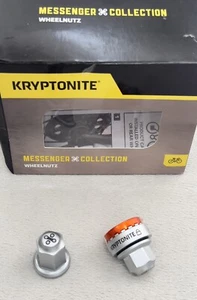 Kryptonite Bicycle Security Gravity WheelNutz M10 (9.82mm) Silver - Picture 1 of 11