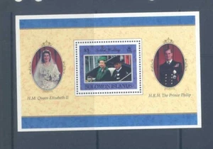 SOLOMON ISLANDS 1997 GOLDEN WEDDING SHEET VERY FINE MNH..................66 - Picture 1 of 2