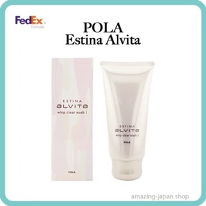 POLA Estina Alvita Frusta Clear Wash I / 120 g / JPN / FedEx - Foto 1 di 1