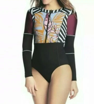 MAAJI PRETTY PRETO 双面防晒冲浪者连体泳衣 M 码 — 第 1/4 张图片