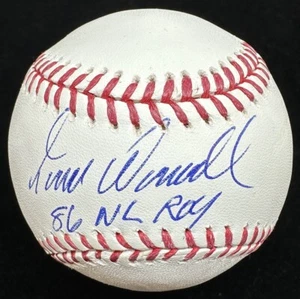 Todd Worrell 86 NL ROY Signed Baseball JSA - Picture 1 of 2