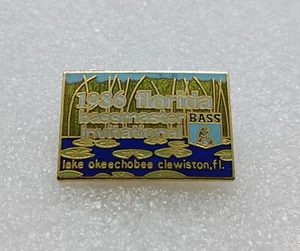 1986 Florida Bassmaster Invitational Pin - Picture 1 of 2