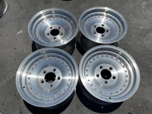 15 WHEELS RIMS SOLID OUTLAW AMERICAN RACING EXPRESS VAN CONVERSION DRAG - Picture 1 of 12