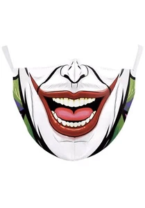 Halloween Face Mask Funny Scary Fashion Washable Reusable & Breathable UK Stock. - Picture 1 of 6