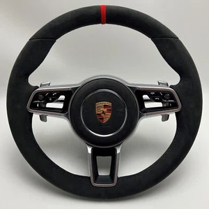 Porsche GT RS Alcantara 12 H Red Lenkrad steering wheel 95B 958 981 991 997 - Bild 1 von 7