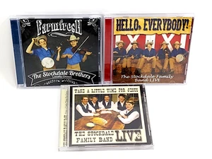 LOT OF 3 STOCKDALE FAMILY BAND CDs (BLUEGRASS) - RARE - Picture 1 of 10