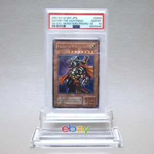 Yu-Gi-Oh PSA10 Gilford The Lightning G6-04 Secreto Raro Promo 2001 Japonés PS328 - Imagen 1 de 5
