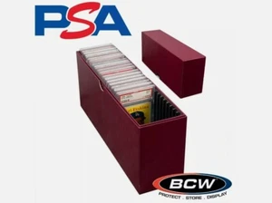 BCW Slotted Graded Card Box For PSA Slabs Storage Case MTG Pokemon 26 Slots NEW - Picture 1 of 4