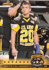 Austin Collinsworth 2010 Razor Army All-American Bowl #93 U.S. Army