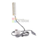 30 LED Sewing Machine Light Working Gooseneck Lamp with Magnetic Base Switch