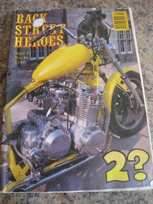 BSH BACK STREET HEROES APR 1991 BIG WELSH TRIKE HONDA RED PANHEAD - Image 1 of 3