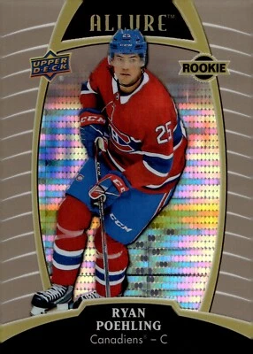 Ryan Poehling - 2019-20 Upper Deck Allure Pewter Rookie Card #86 - Canadiens - Image 1 of 2