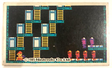 Super Mario Nintendo Official Menko Card Famicom 1985 Vintage Japanese 010