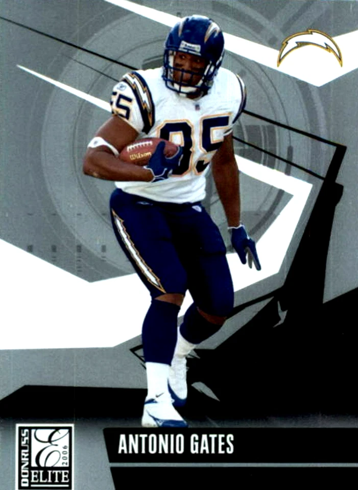 2006 Donruss Elite #80 Antonio Gates San Diego Chargers HOF - Image 1 of 1