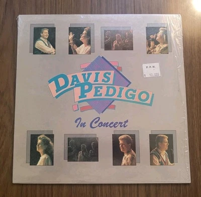 Davis-Pedigo - In Concert Vinyl LP Record Heart-Mender EX - Image 1 of 4