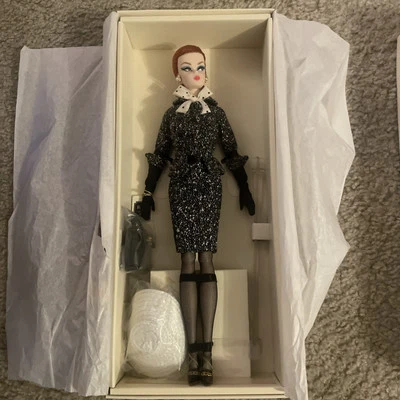 Barbie Silkstone Traje de Tweed Blanco y Negro Modelo de Moda Nuevo en Caja Foto 1 de 4