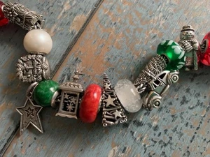 🎄 Redbalifrog Weihnachtsbaum Silber Perle - 1 Weihnachtsanhänger ✨ - Bild 1 von 3