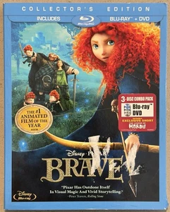 Brave (Blu-ray + DVD, 2012) - New & Sealed - With Slipcover - Picture 1 of 4