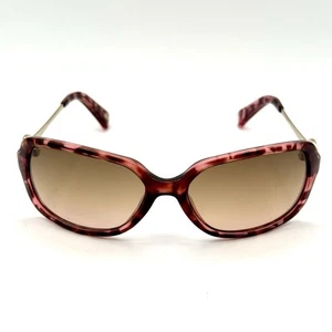 Fossil Thora Designer Oval Sunglasses PS3872 Tortoise Shell & Gold Metal Peace - Picture 1 of 19