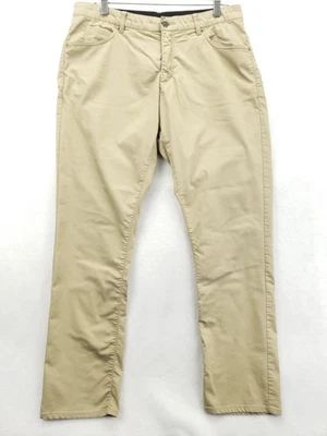 Pantalones Nike Para Hombres 34x32 Tostado Caqui Dri-Fit Calce Ajustado Golf Chino Informal Elastizado Foto 1 de 4