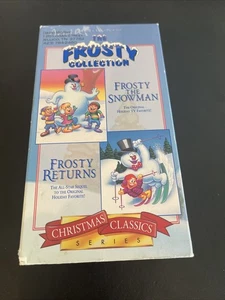 Frosty the Snowman Frosty Returns (2 Tape VHS, 1993)  Jimmy Durante Christmas - Picture 1 of 4