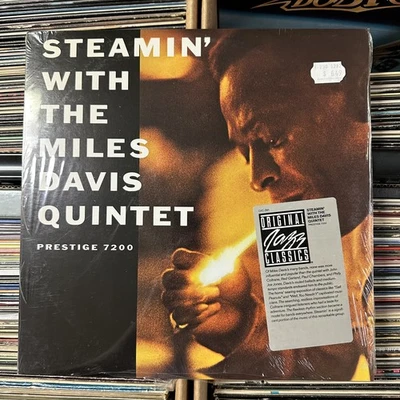 Steamin With Miles Davis Record Vinyl 12” Prestige OJC-391 P-7200 - Image 1 of 3