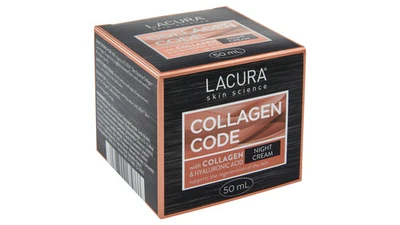 Lacura Skin Science Collagen Code Night Cream Hyaluronic Aldi Face Cream 50ml - image 1 of 4
