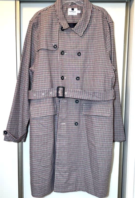 Gabardina TOPMAN pata de gallo doble pecho - UK/US XXL; EU: 111-116 CM Foto 1 de 4